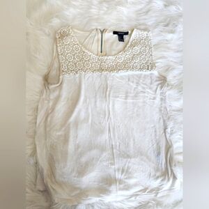 XS Forever 21 white tank